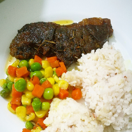 My Herb and Butter-basted Steak Recipe